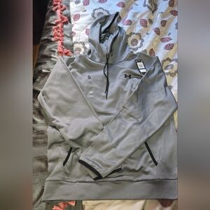 Under Armour Gray Hoodie XL NWT